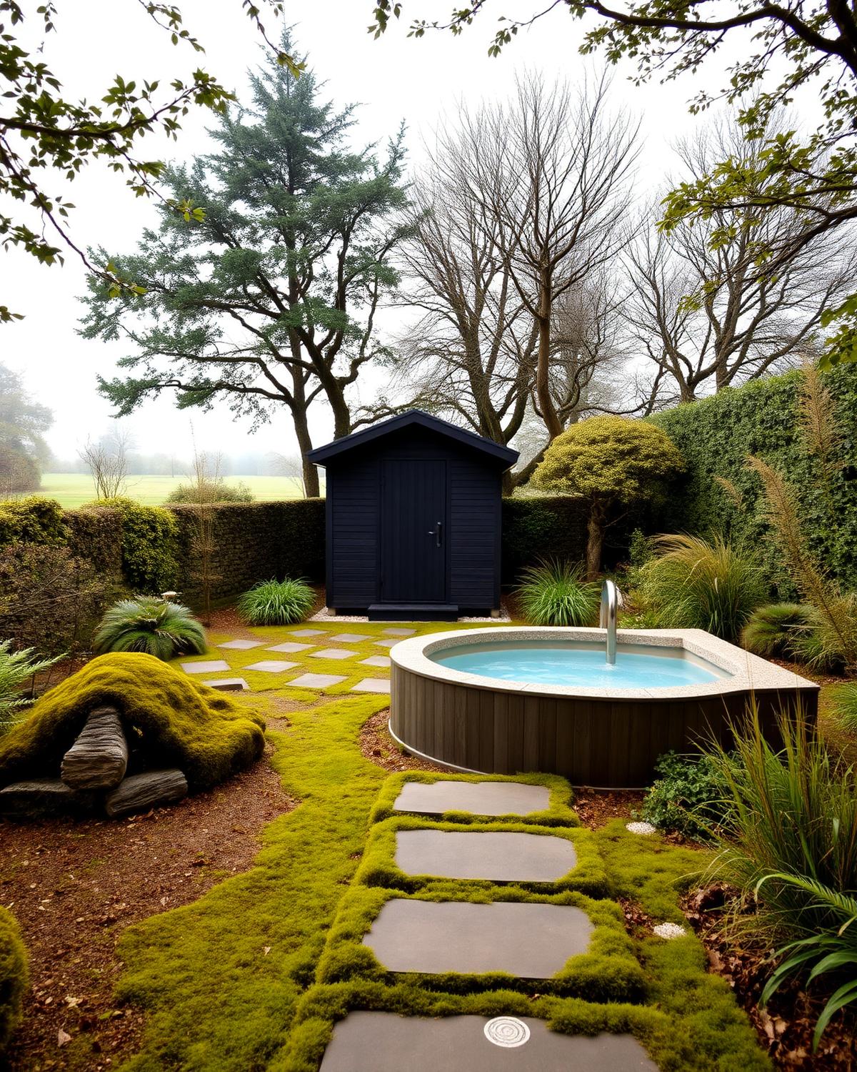 Wellness Gardens — editorial photograph for a British home wellness setting